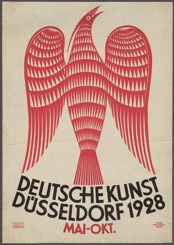 Deutsche Kunst by Hanns Herkendell, design, 1928