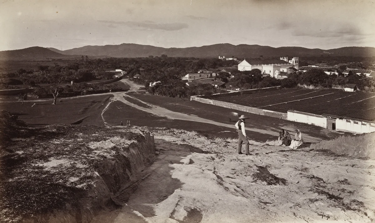 El Candelaria, Guatemala by Eadweard Muybridge, photograph, 1875