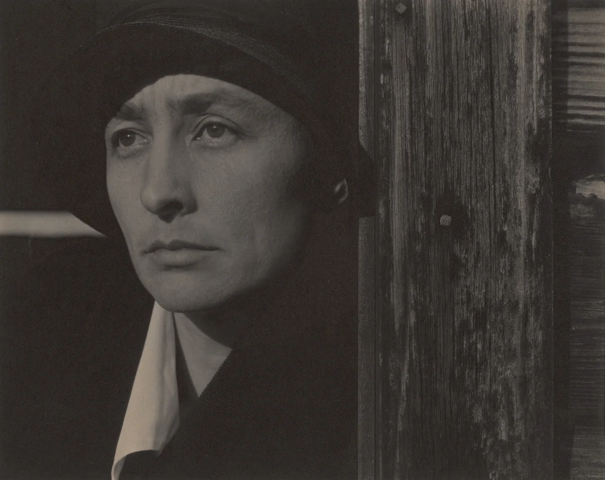 Georgia O'Keeffe by Alfred Stieglitz, photograph, 1922