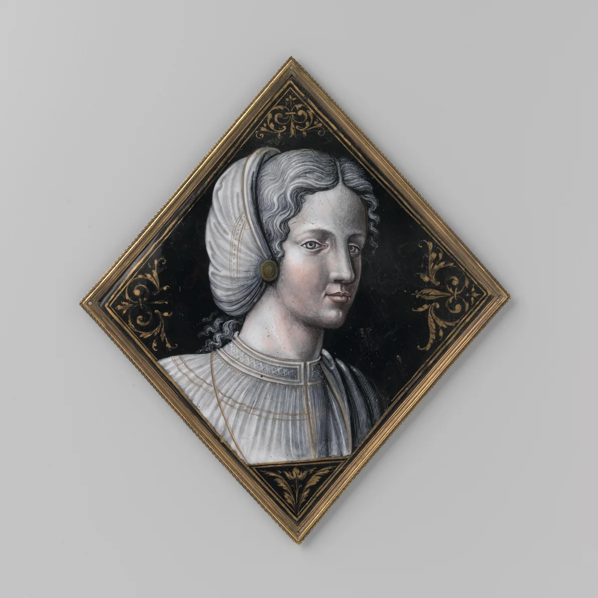 Twee plaquettes met borstbeelden by anonymous, other, 1540-1560