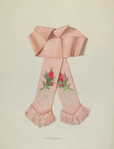 Bible Book Marker by Carl Buergerniss, index of american design, 1941