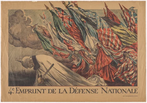 l'Emprunt de la Défense Nationale by Jules-Abel Faivre, design, 1915