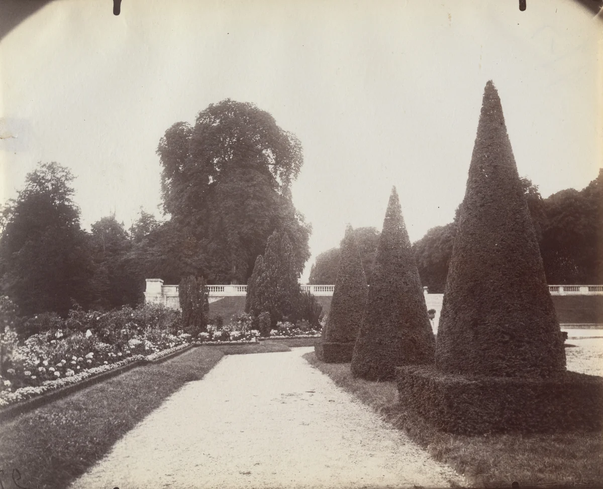 Saint-Cloud by Eugène Atget, photograph, 1919