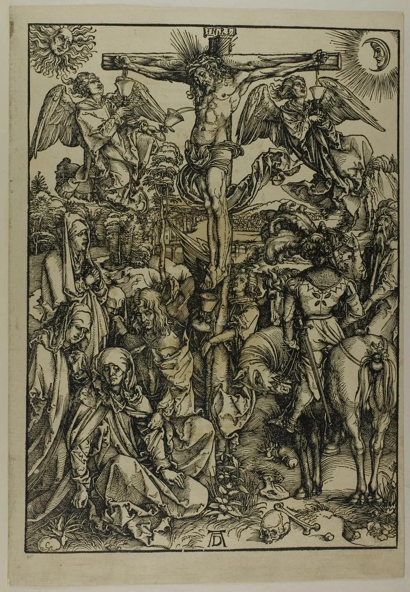 The Crucifixion, from The Large Passion by Albrecht Dürer, print, 1498