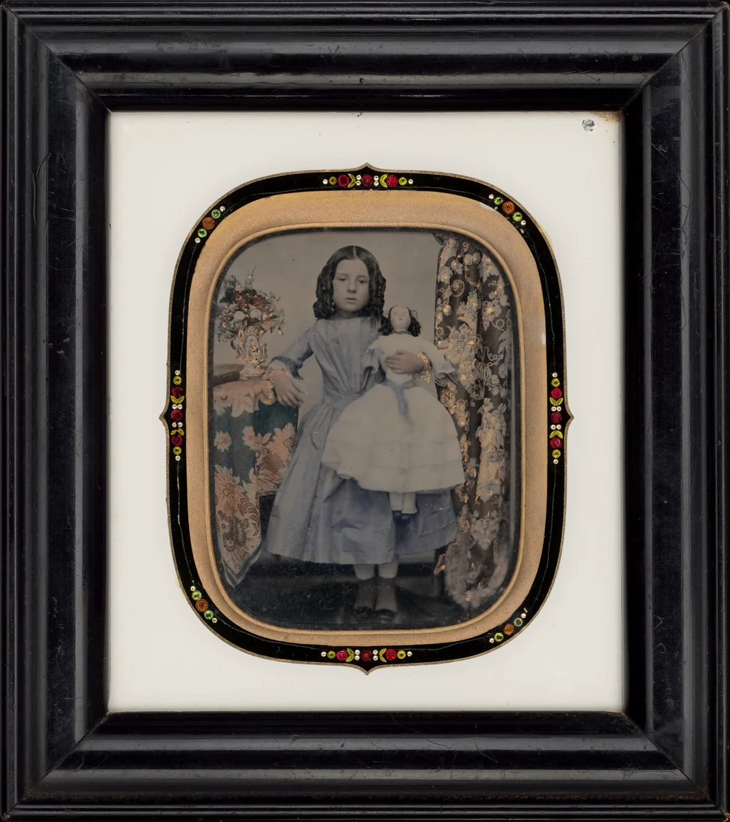 Portrait of a Girl by British 19th Century, photograph, 1860