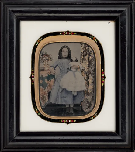 Portrait of a Girl by British 19th Century, photograph, 1860