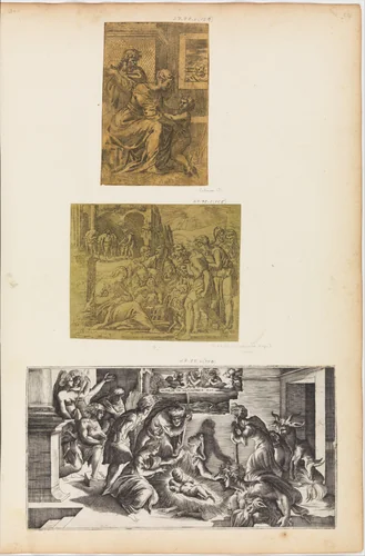 Adoration of the Shepherds by Georges Reverdy, print, 1500-1550