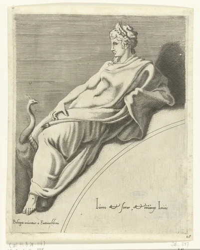 Juno by Unknown, print, 1540-1555
