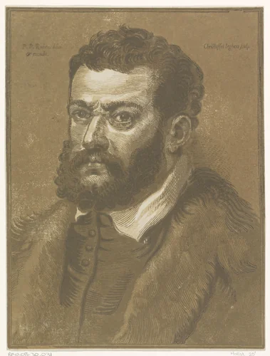 Portret van Giovanni I Cornaro by Unknown, print, 1587-1640