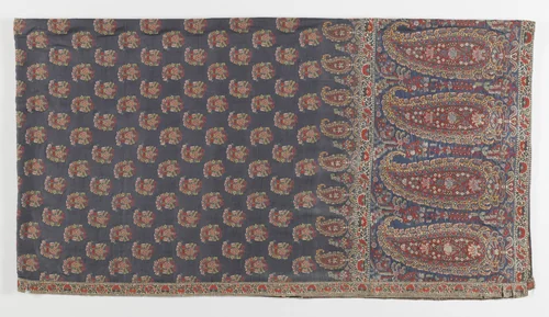 Shawl by anonymous, textile, 1820
