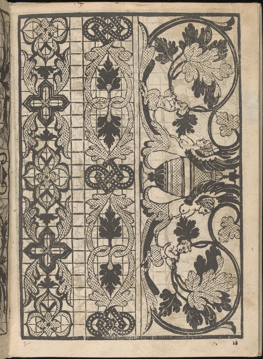 Splendore delle virtuose giovani, title page (verso) by Iseppo Foresto, book, 1564