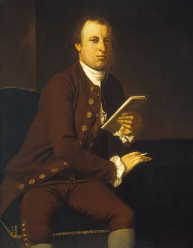 Adam Babcock by John Singleton Copley, painting, 1774