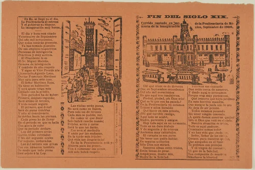 End of the XIX Century by José Guadalupe Posada, print, 1890