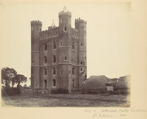 Keep of Tattershall Castle, Lincolnshire - 2nd Fortescue by Alfred Capel-Cure, photograph, 1860