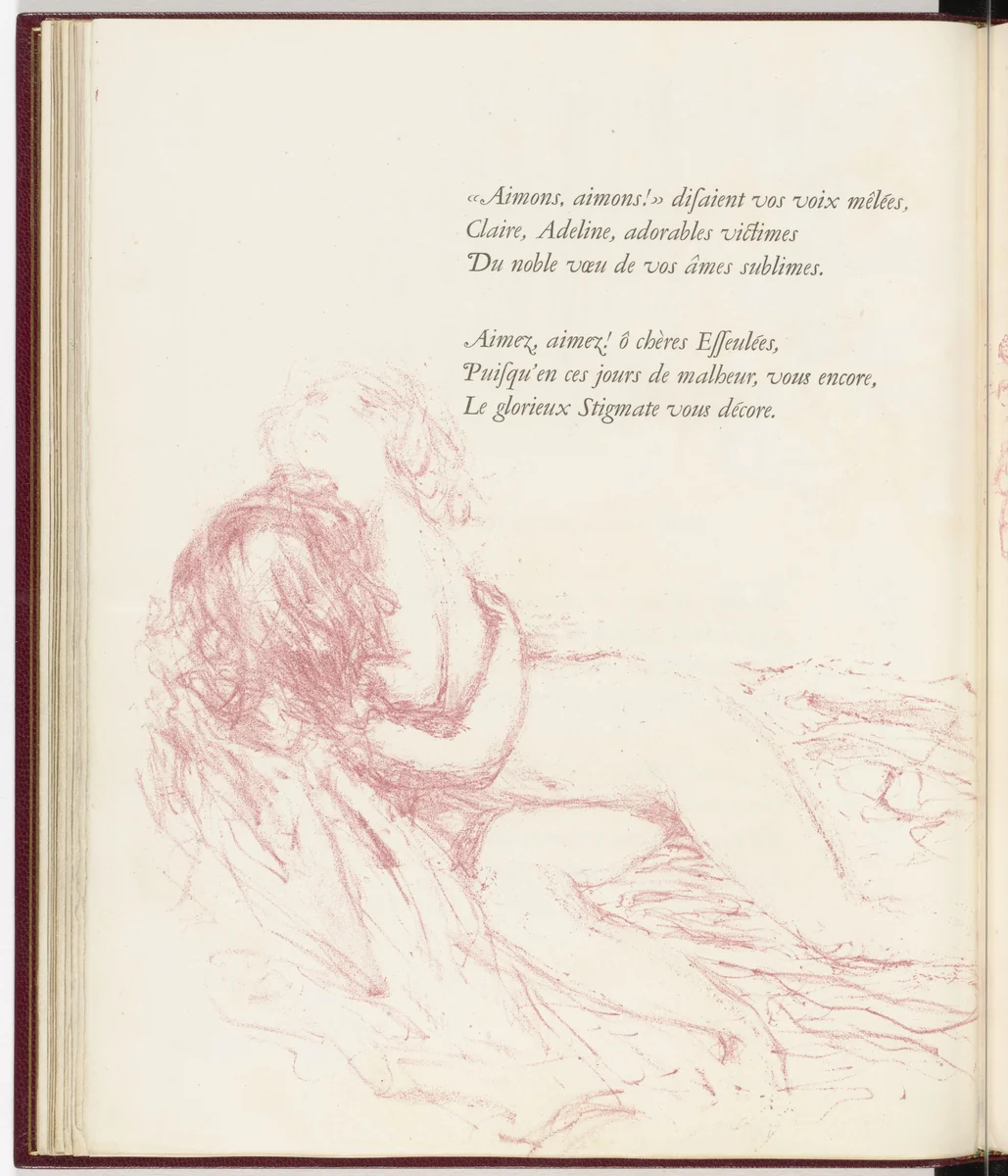 In-text plate (page 14) from Parallèlement (In Parallel) by Pierre Bonnard, illustrated book, 1900