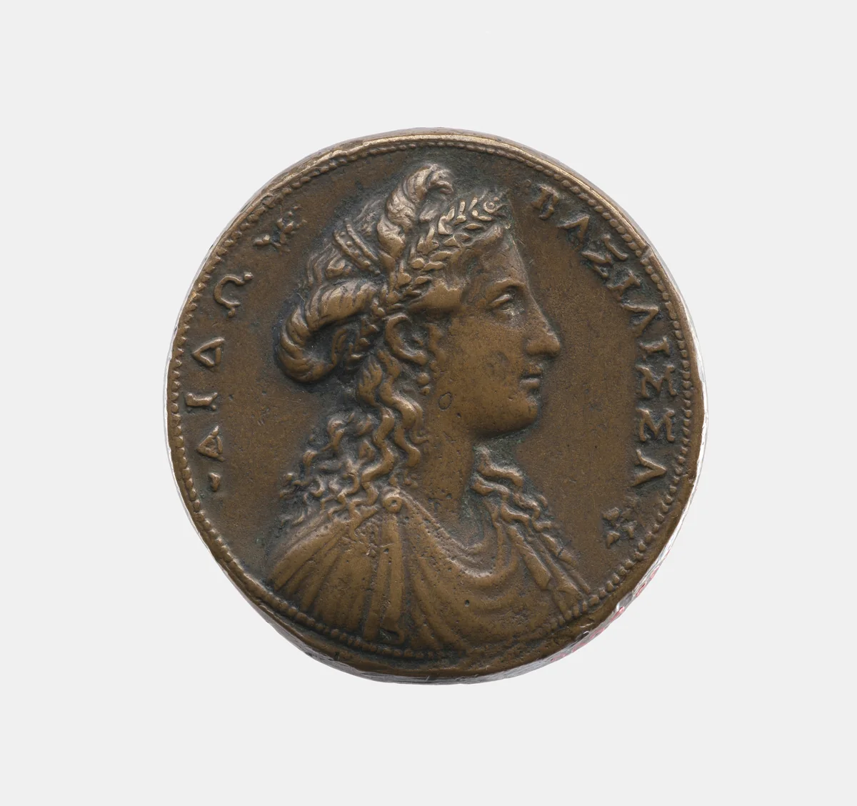 Dido, Queen of Carthage by Alessandro Cesati, metalwork, 1538-1564