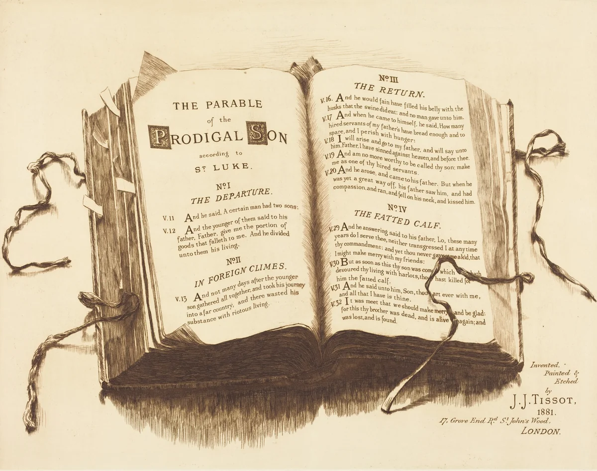 Frontispiece by James Jacques Joseph Tissot, print, 1882