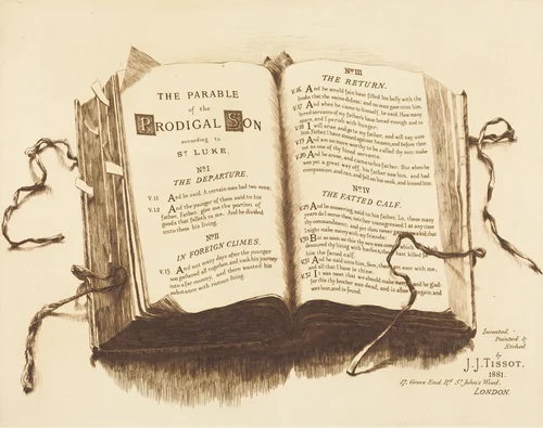 Frontispiece by James Jacques Joseph Tissot, print, 1882