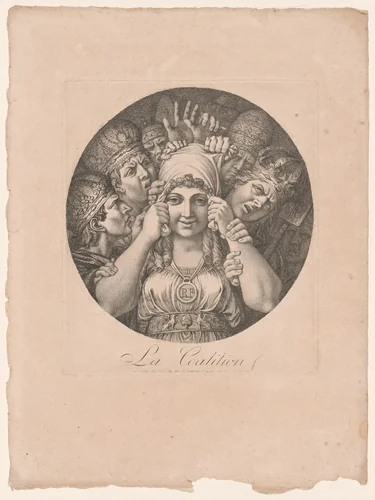 The Coalition (La Coalition) by Esprit-Antoine Gibelin, print, 1795