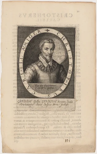 Christopher Carleill by Magdalena van de Passe
Willem de Passe, print, 1620