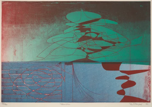 Apparition by Stanley William Hayter, print, 1982