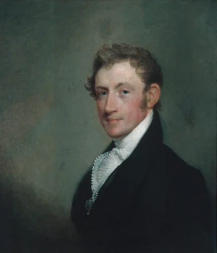 David Sears, Jr. by Gilbert Stuart, artwork, 1812-1815