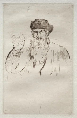 Le fumeur by Edouard Manet, print, 1866