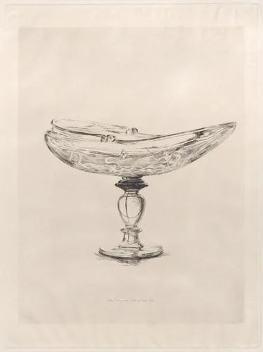 Crystal Bezel by Jules Ferdinand Jacquemart, print, 1864