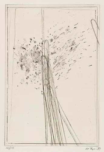 Broomstick by Al Taylor, print, 1989