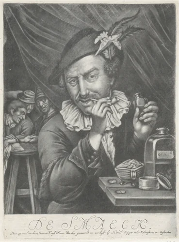 De Smaak by anonymous, print, 1683-1684