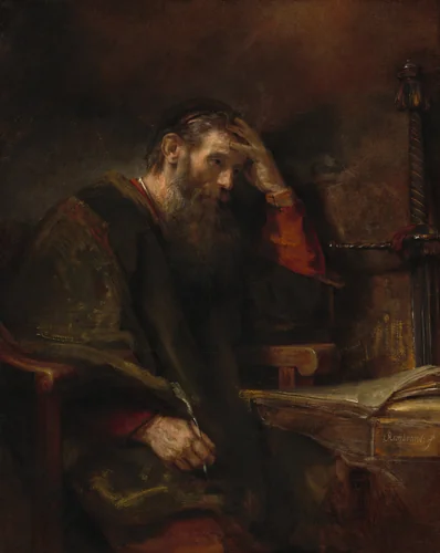 The Apostle Paul by Rembrandt van Rijn, painting, 1657