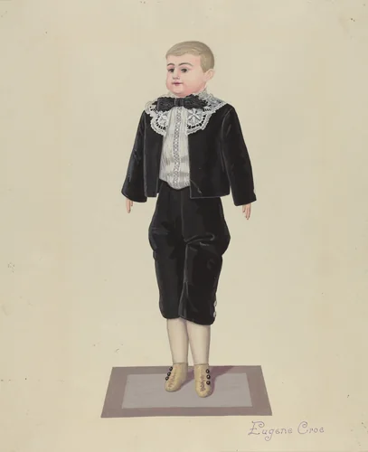 Boy Doll by Eugene Croe, index of american design, 1937