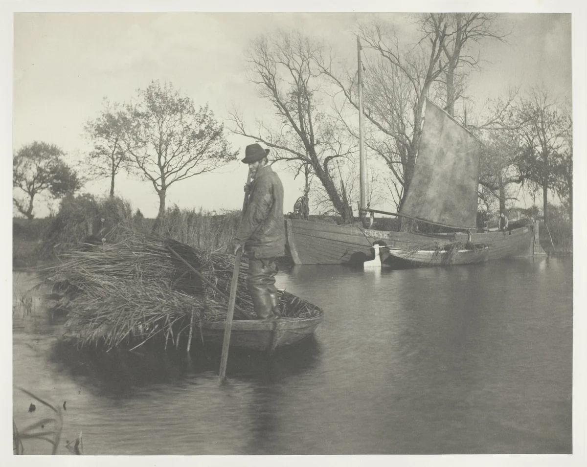 The Gladdon-Cutter's Return by Peter Henry Emerson, photograph, 1886