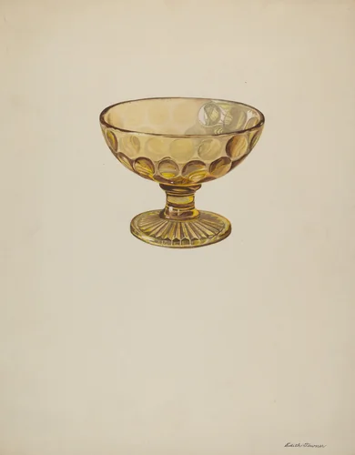 Compote by Edith Towner, index of american design, 1937