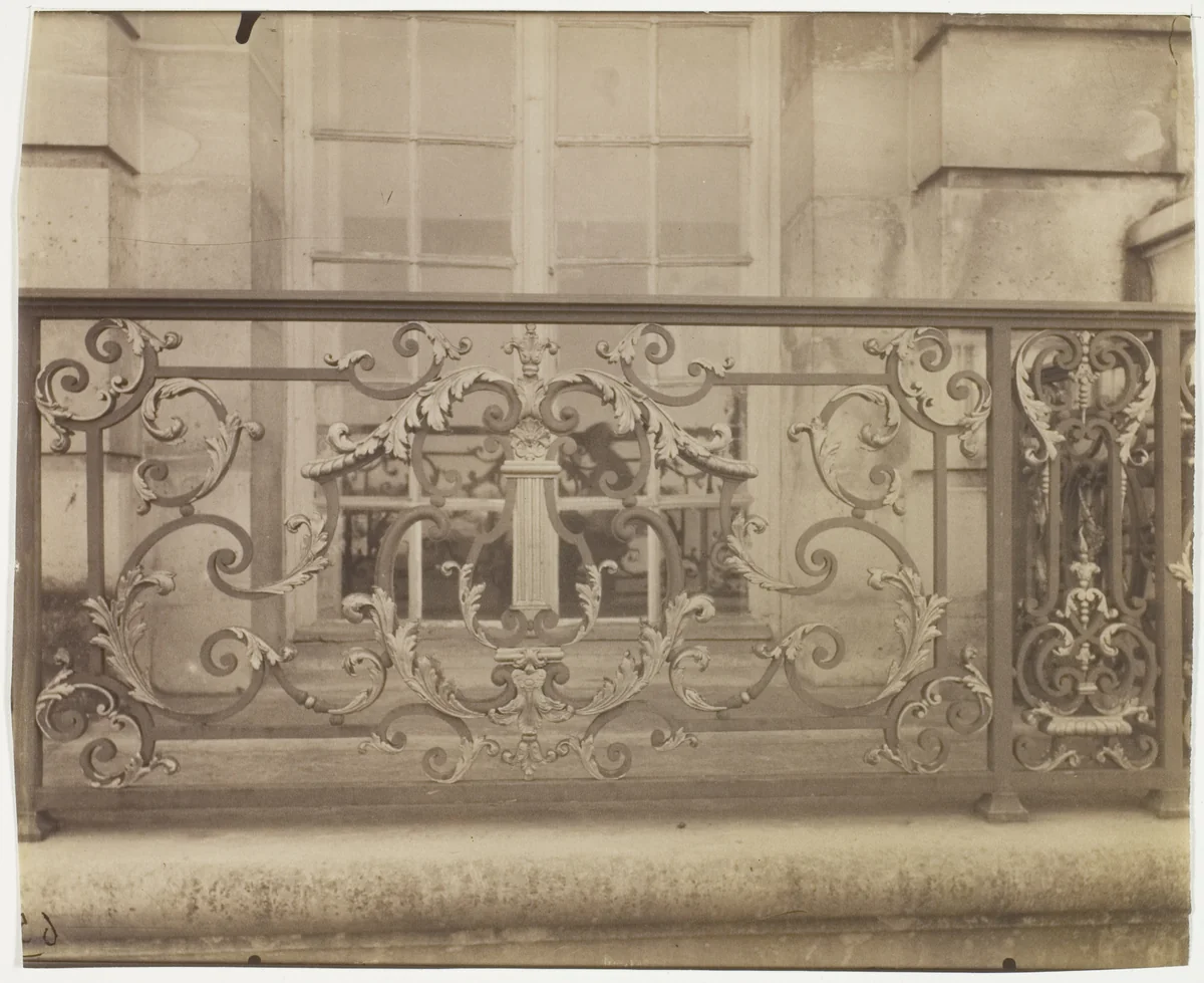 Versailles, Grille du Chateau by Jean-Eugène-Auguste Atget, photograph, 1906