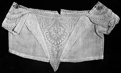 Yoke (For Child's Dress) by United States Maryland Baltimore, textile, 1890
