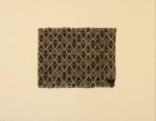 Fragment by Chancay, textile, 1000-1476
