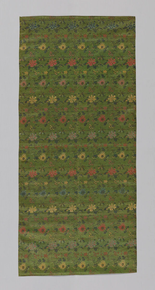 Fragment (Furnishing) by China, textile, 1875-1900