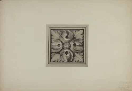 Architectural Detail by Robert Pohle, index of american design, 1939