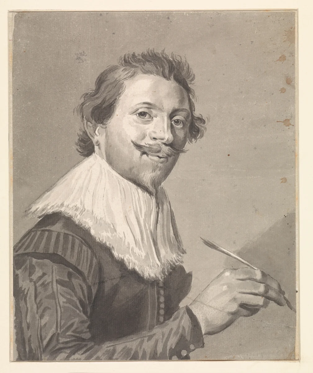 Portret van Jean de la Chambre by anonymous, drawing, 1800-1908