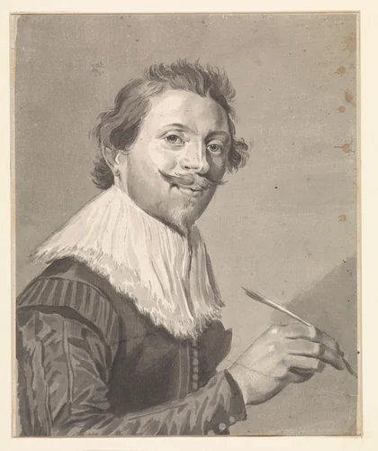 Portret van Jean de la Chambre by anonymous, drawing, 1800-1908