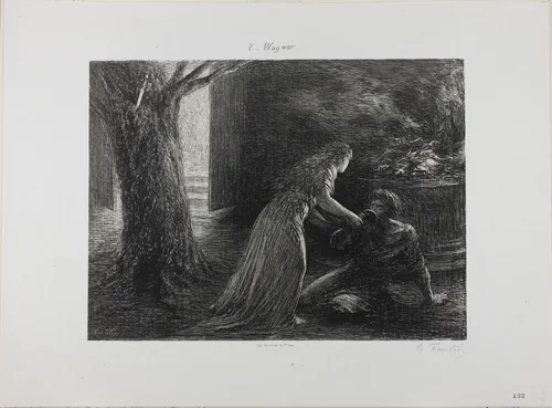 Debut of the Valkyrie by Henri Fantin-Latour, print, 1879