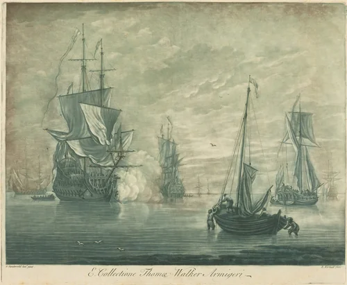 Shipping Scene from the Collection of Thomas Walker by Elisha Kirkall
Willem van de Velde the Younger, portfolio, 1682-1742