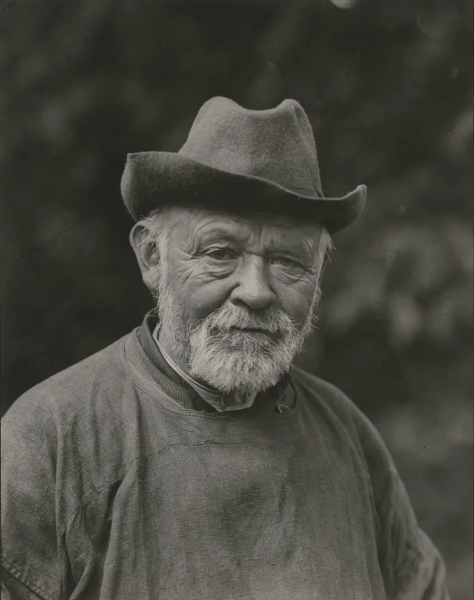 The Wise One, Shepherd by August Sander, photograph, 1913