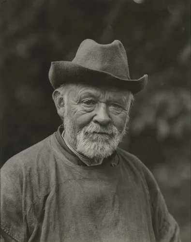 The Wise One, Shepherd by August Sander, photograph, 1913
