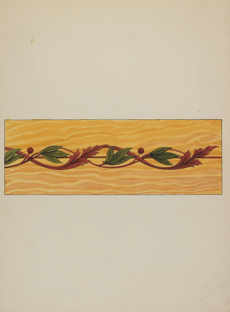 Decorative Panels by Wellington Blewett, index of american design, 1936