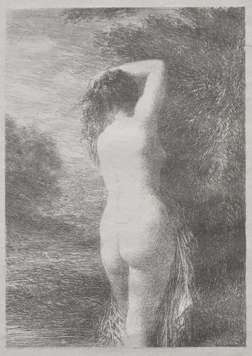 Bather Standing by Henri Fantin-Latour, print, 1899