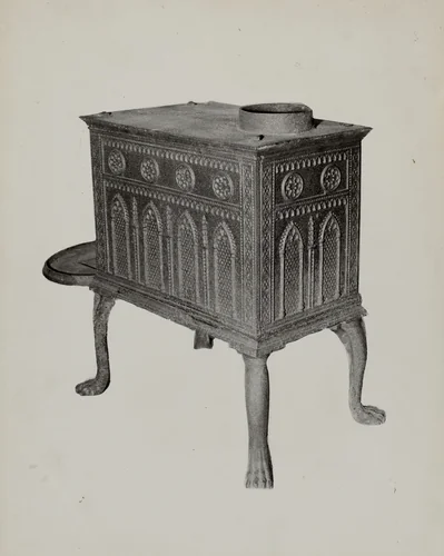 Stove by American 20th Century, index of american design, 1935-1942