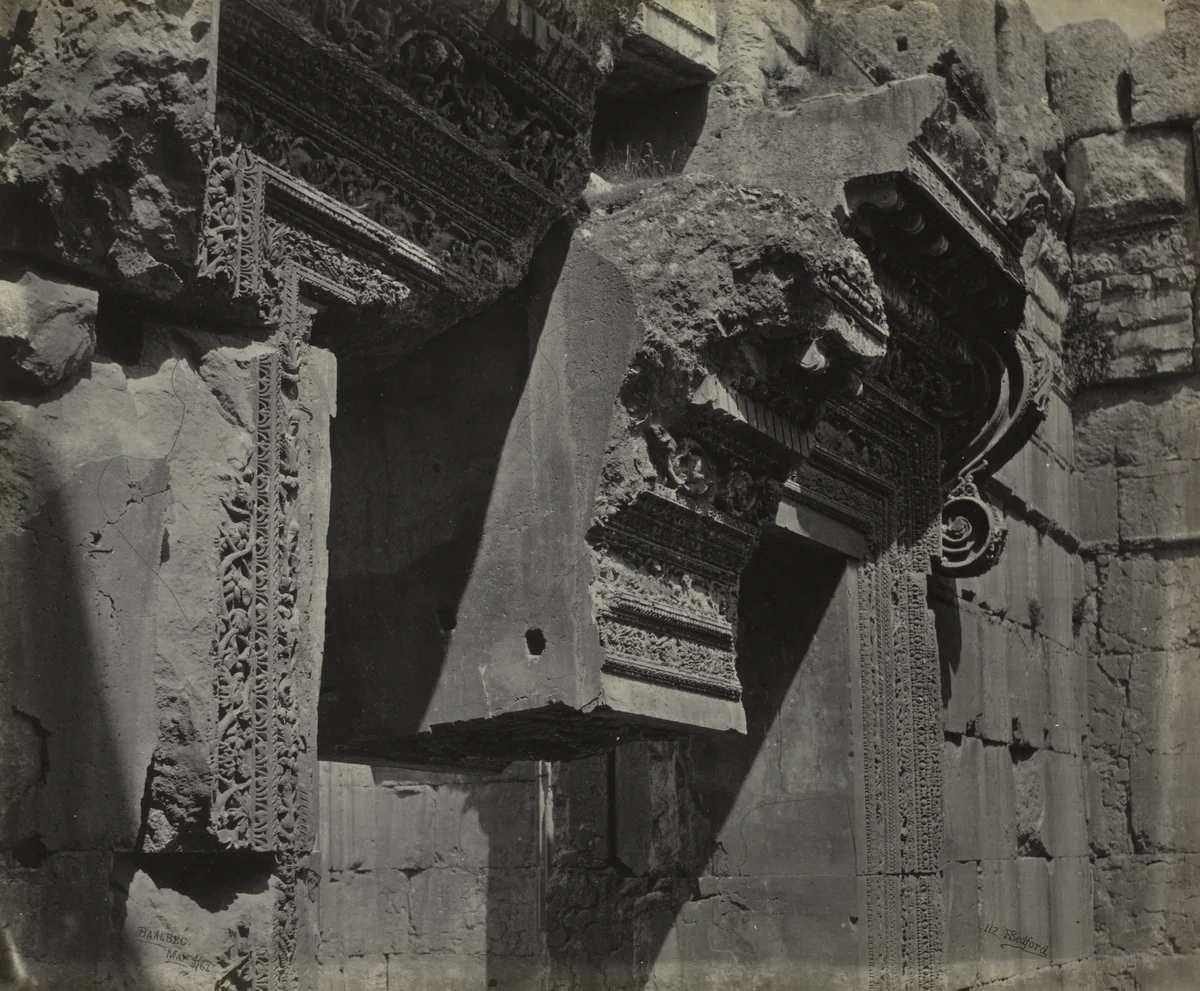 Balbec by Francis Bedford, photograph, 1862