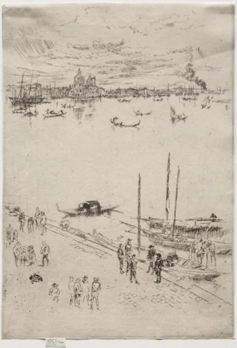 Upright Venice by James McNeill Whistler, print, 1879-1880